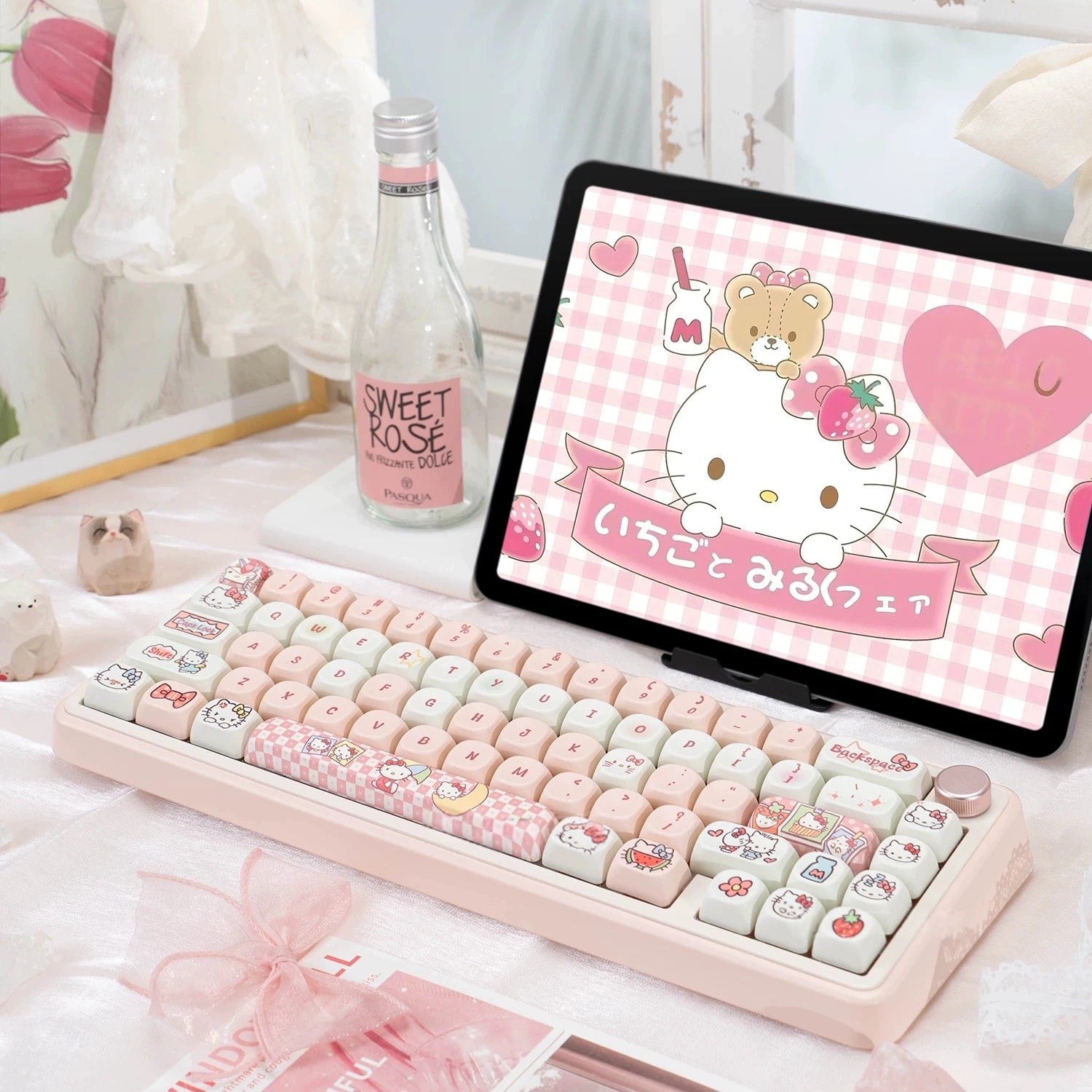 Hello Kitty MOA Profile PBT Keycap Set