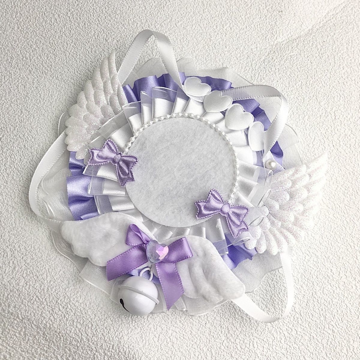 Angel Wing Can Badge Rosette Holder (58mm)