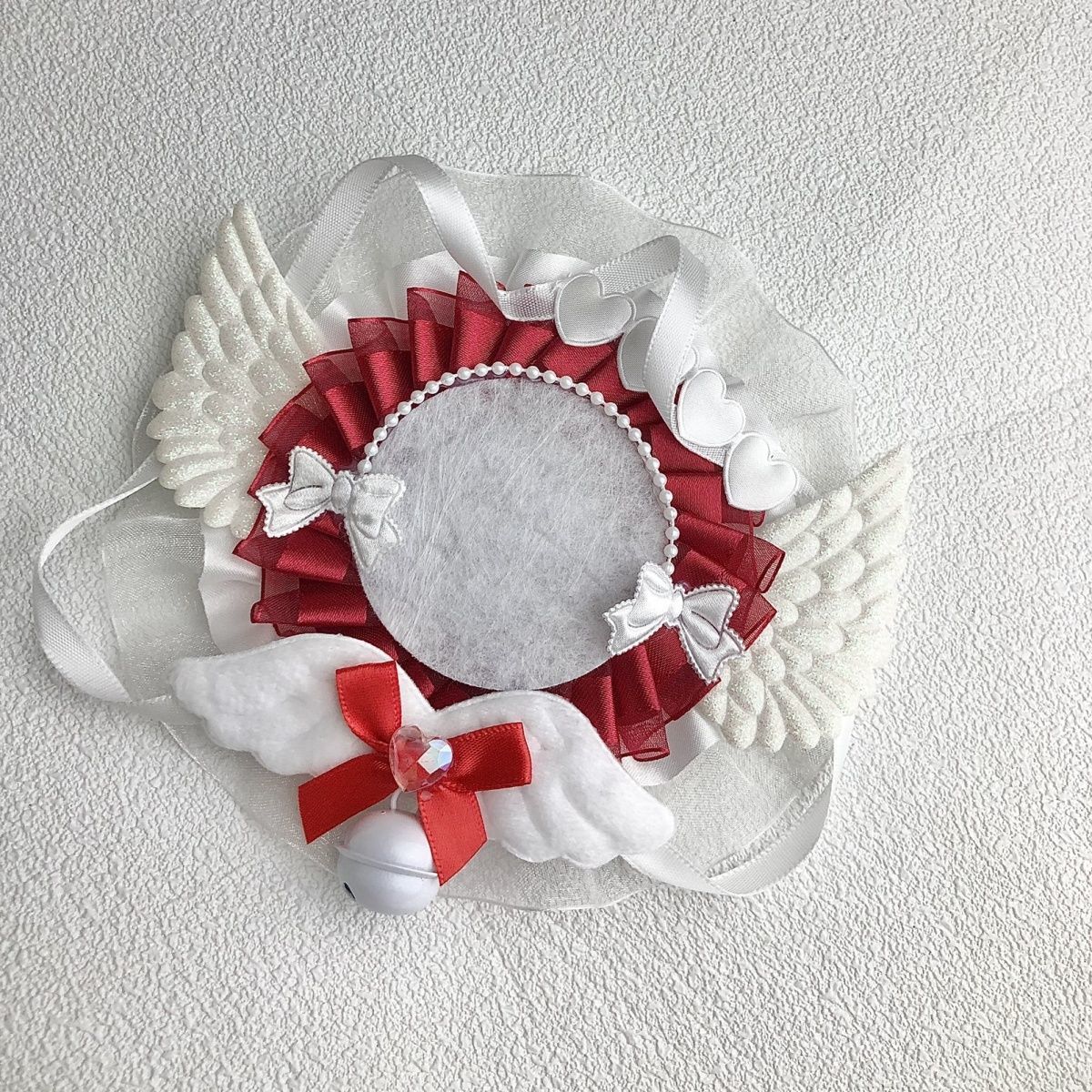 Angel Wing Can Badge Rosette Holder (58mm)