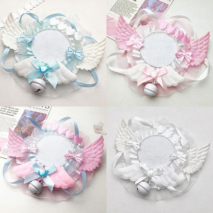 Angel Wing Can Badge Rosette Holder (58mm)