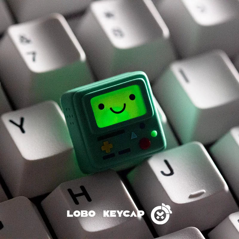 Adventure Time BMO Translucent Resin Artisan Keycap – ESC Key