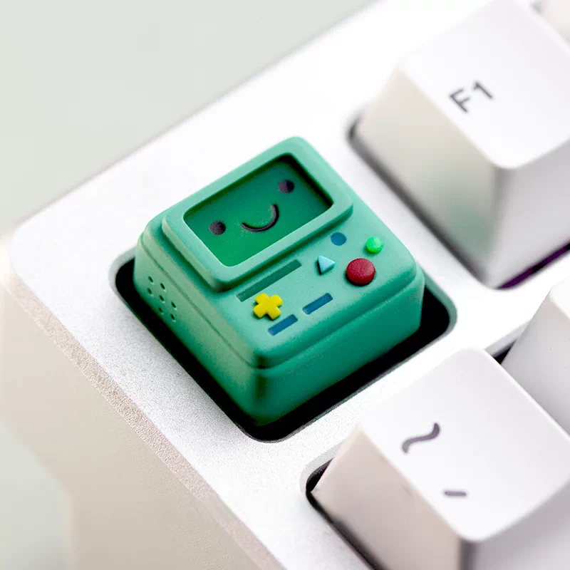 Adventure Time BMO Translucent Resin Artisan Keycap – ESC Key