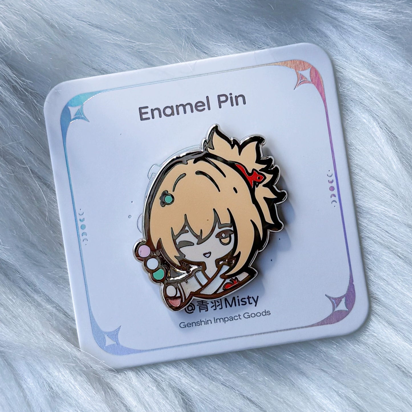 Genshin Impact Enamel Pin Badge
