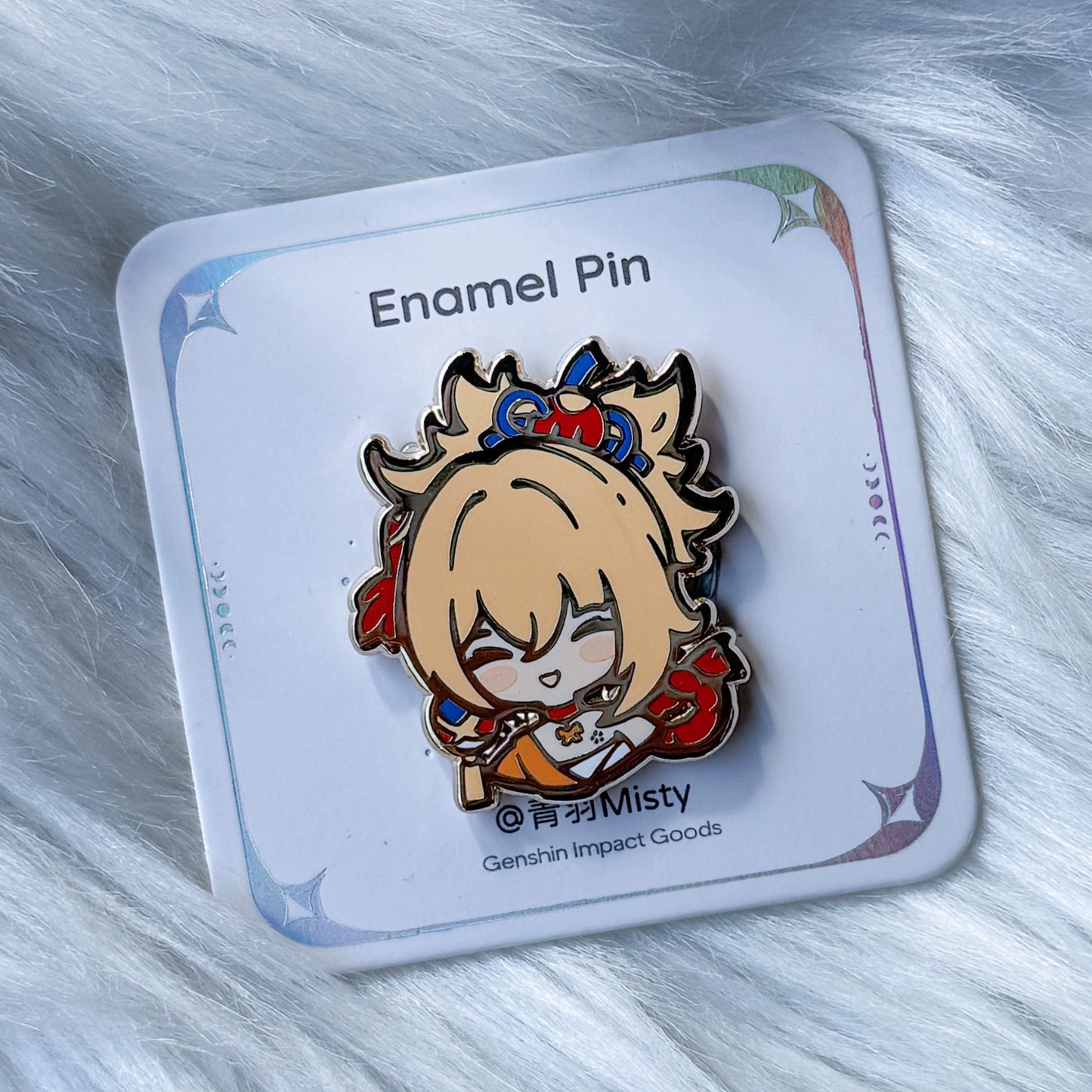 Genshin Impact Enamel Pin Badge