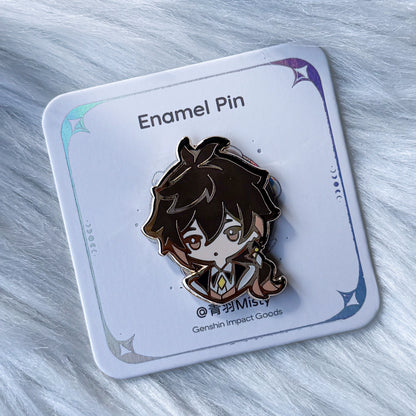 Genshin Impact Enamel Pin Badge