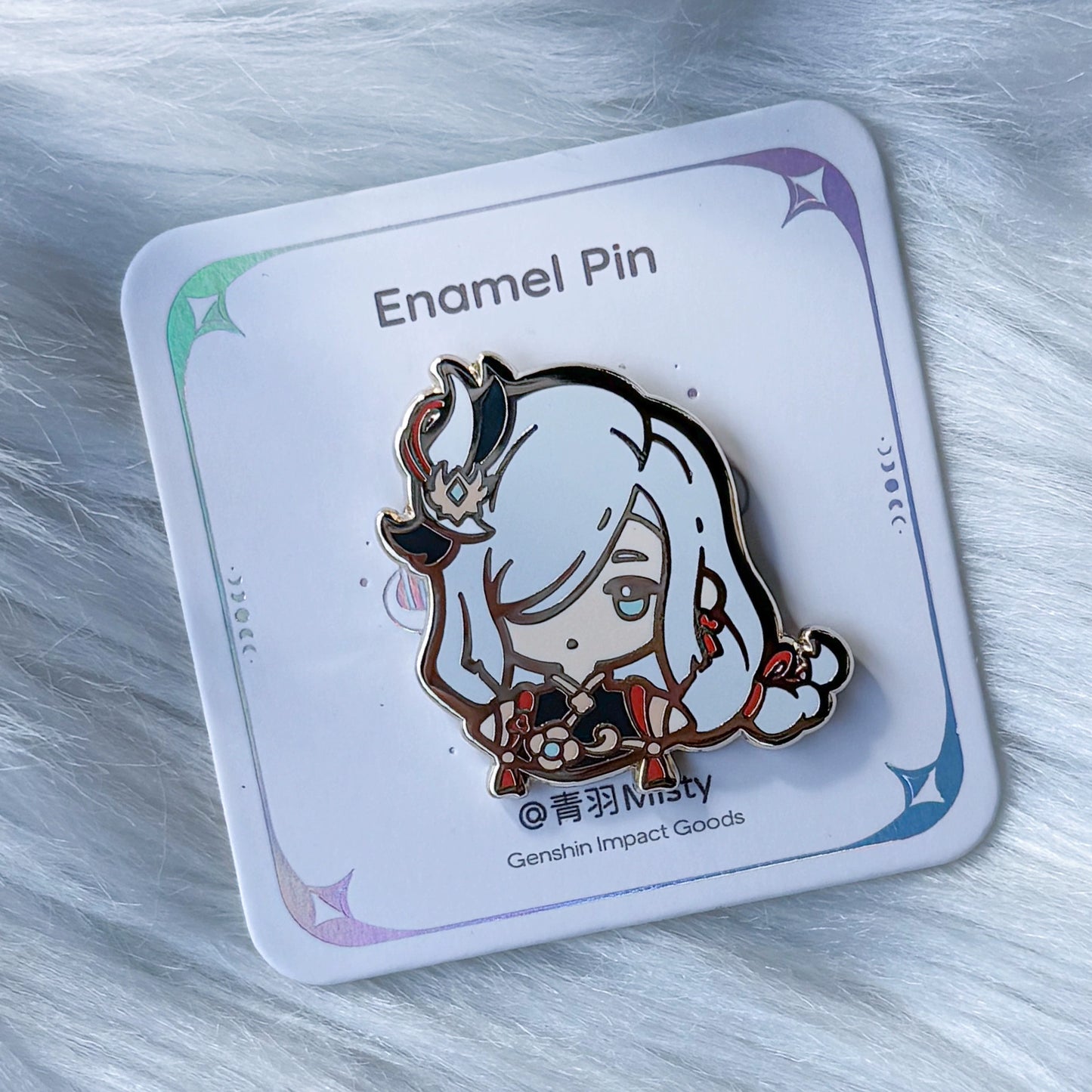 Genshin Impact Enamel Pin Badge
