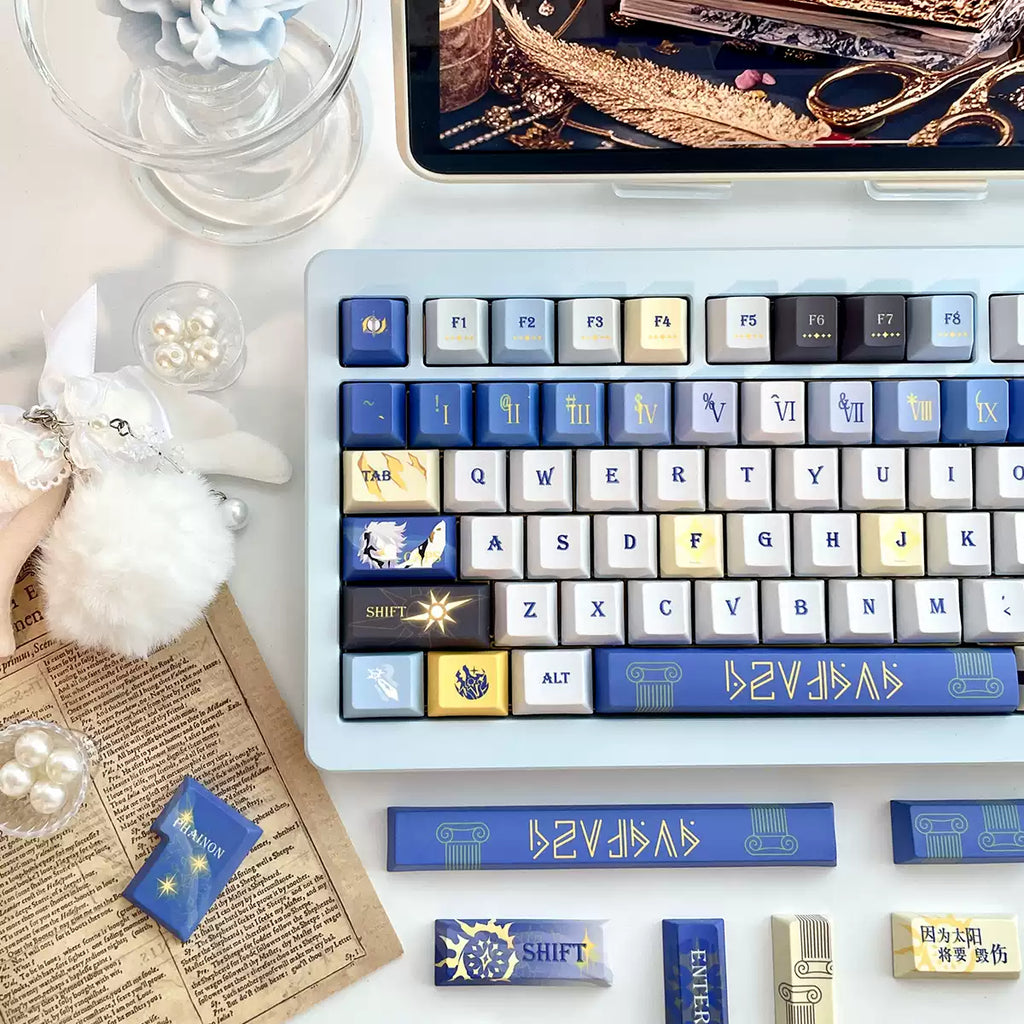 Bai’e OEM Profile PBT Shine-Through Keycap Set