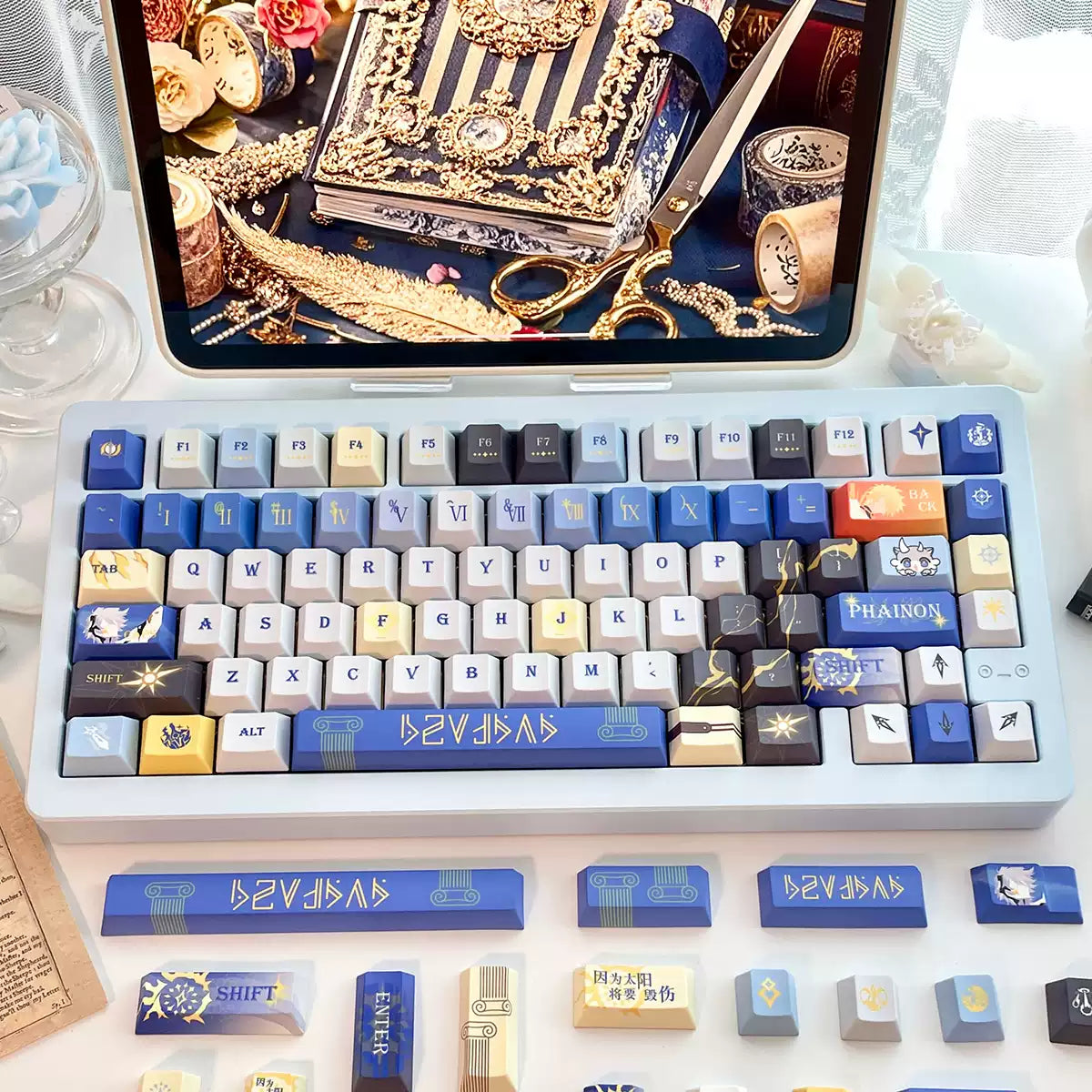 Bai’e OEM Profile PBT Shine-Through Keycap Set