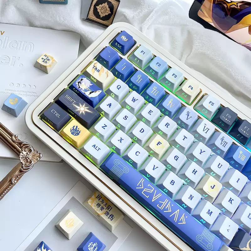 Bai’e OEM Profile PBT Shine-Through Keycap Set