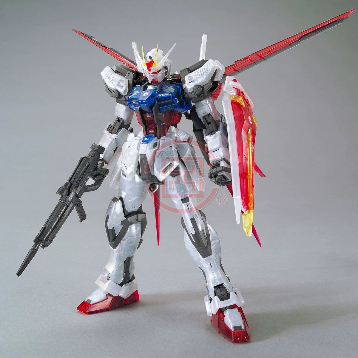 MG 1/100 - Aile Strike Gundam Ver.RM (Clear Color Pearl Ver.)