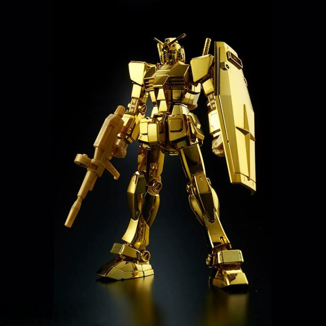 MG 1/100 - RX-78-2 Gundam Ver.3.0 (Gold Coating)