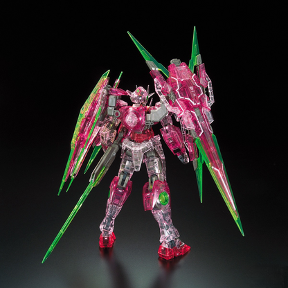 RG 1/144 - 00 Qan[T] Full Saber (Trans-Am Clear Ver.)