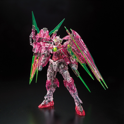 RG 1/144 - 00 Qan[T] Full Saber (Trans-Am Clear Ver.)