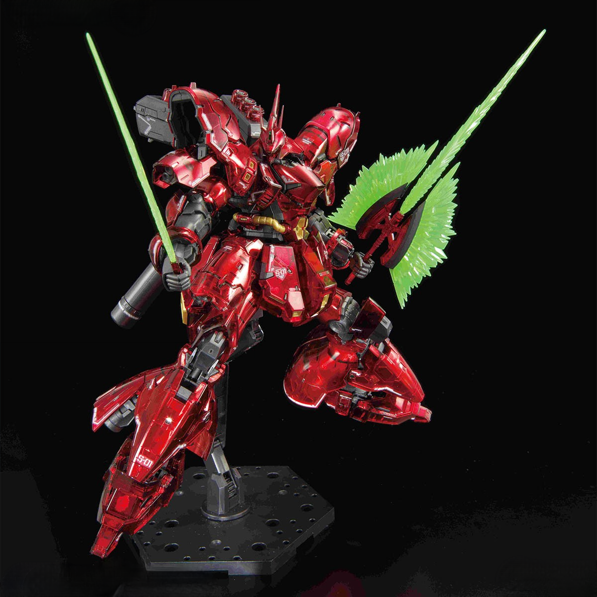 RG 1/144 - Gundam Base Limited - Sazabi (Mechanical Core Plating)