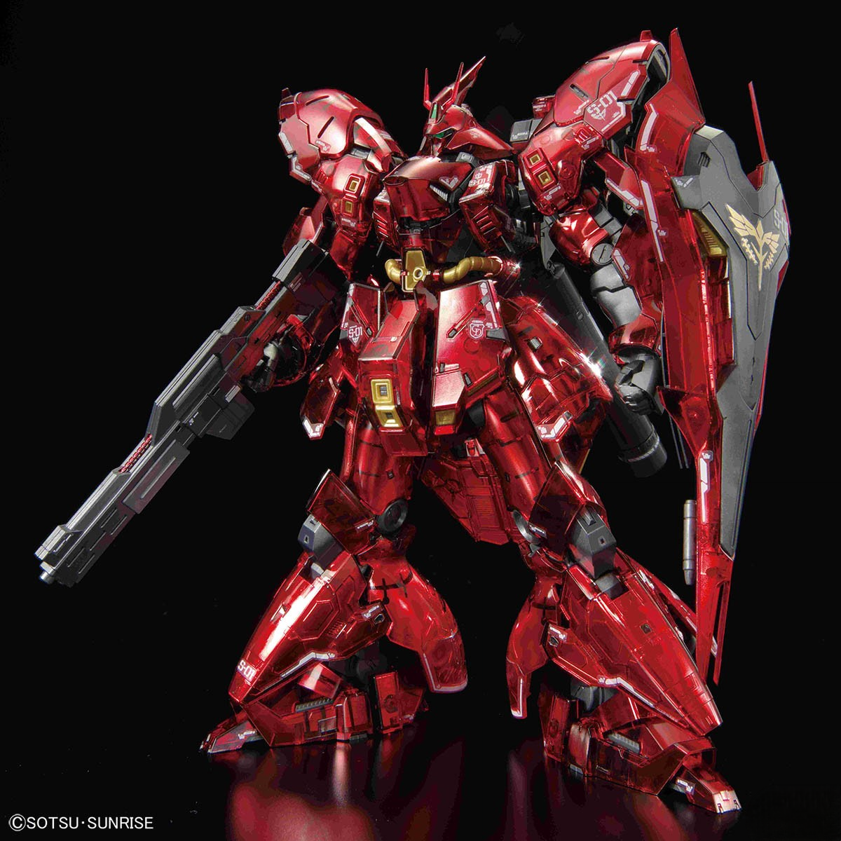 RG 1/144 - Gundam Base Limited - Sazabi (Mechanical Core Plating)