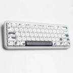 Black & White Cat MOA PBT Keycap Set