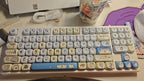 Blue Meow 123-Key MOA Profile PBT Keycap Set