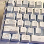Blue Puppy Apple PBT Keycap Set