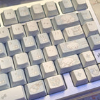 Blue Puppy Apple PBT Keycap Set