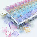 Candy Frosted Translucent 115-Key OEM Profile PC Keycap Set