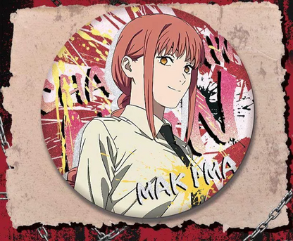 Chainsaw Man Fanmade Button Pin