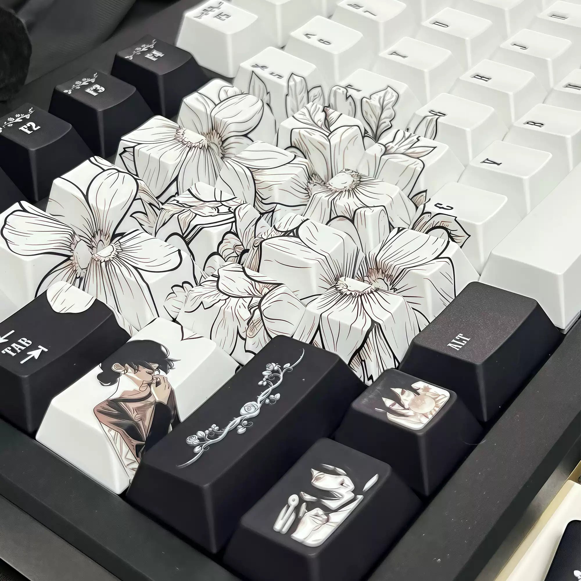 Chainsaw Man Reze PBT Keycap Set