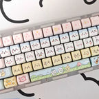 Chiikawa Kawaii 130-Key PBT Keycap Set