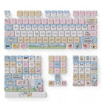 Chiikawa Kawaii 130-Key PBT Keycap Set