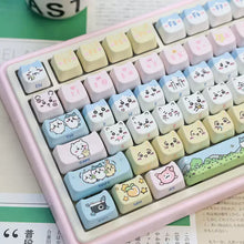 Chiikawa Trio Cat Head 135-Key MOA Profile PBT Keycap Set