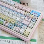 Chiikawa Trio Cat Head 135-Key MOA Profile PBT Keycap Set