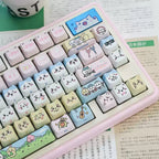 Chiikawa Trio Cat Head 135-Key MOA Profile PBT Keycap Set