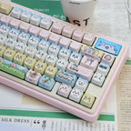 Chiikawa Trio Cat Head 135-Key MOA Profile PBT Keycap Set