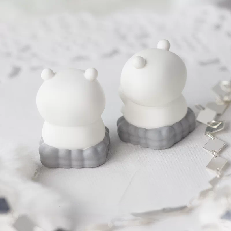 Chiikawa “Self-Deprecating Bear” 3D Resin Artisan Keycap