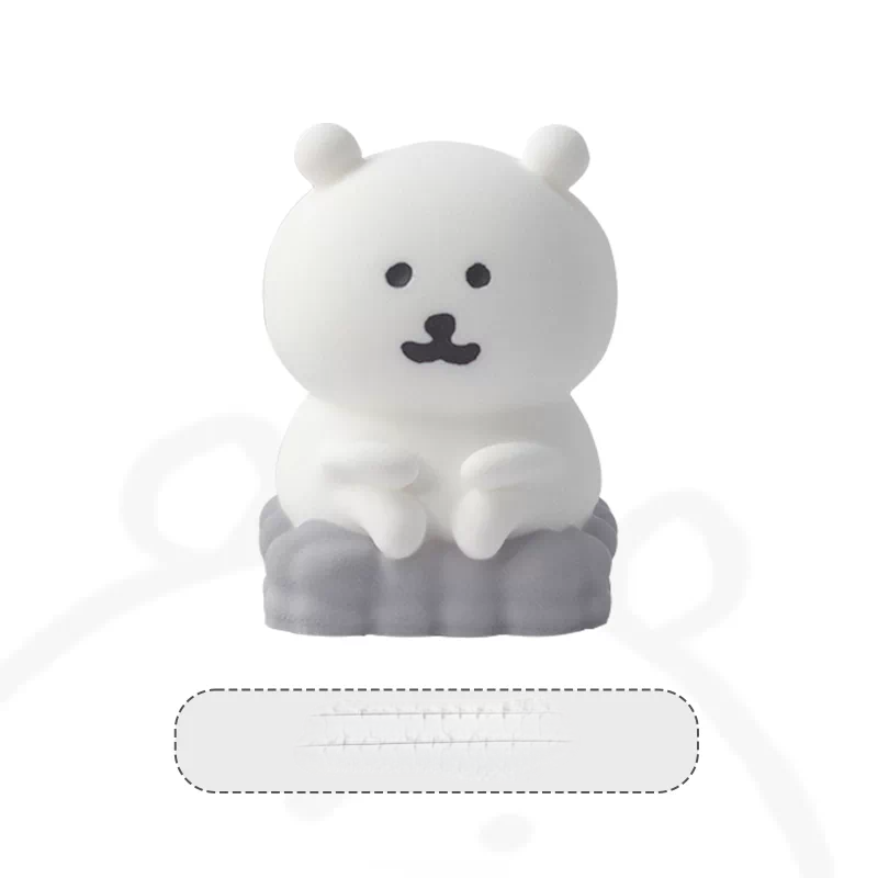 Chiikawa “Self-Deprecating Bear” 3D Resin Artisan Keycap
