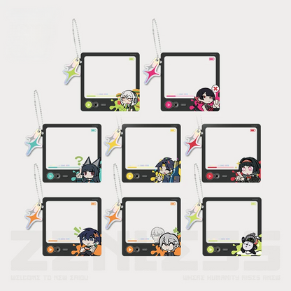 [Zenless Zone Zero ] Amusement Park Series Chibi Acrylic Photo Card