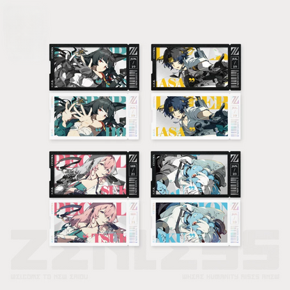 [Zenless Zone Zero Official] Cinema Series Reflective Badge - Cunning Hares