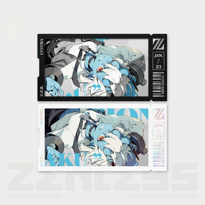 [Zenless Zone Zero Official] Cinema Series Reflective Badge - Cunning Hares