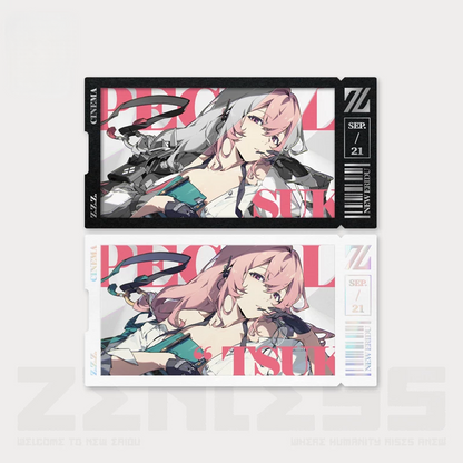 [Zenless Zone Zero Official] Cinema Series Reflective Badge - Cunning Hares