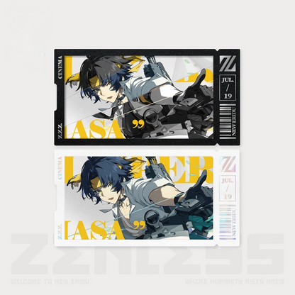 [Zenless Zone Zero Official] Cinema Series Reflective Badge - Cunning Hares