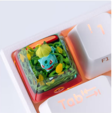 Pokémon "Bulbasaur" Artisan Keycap - Crystal Resin Edition