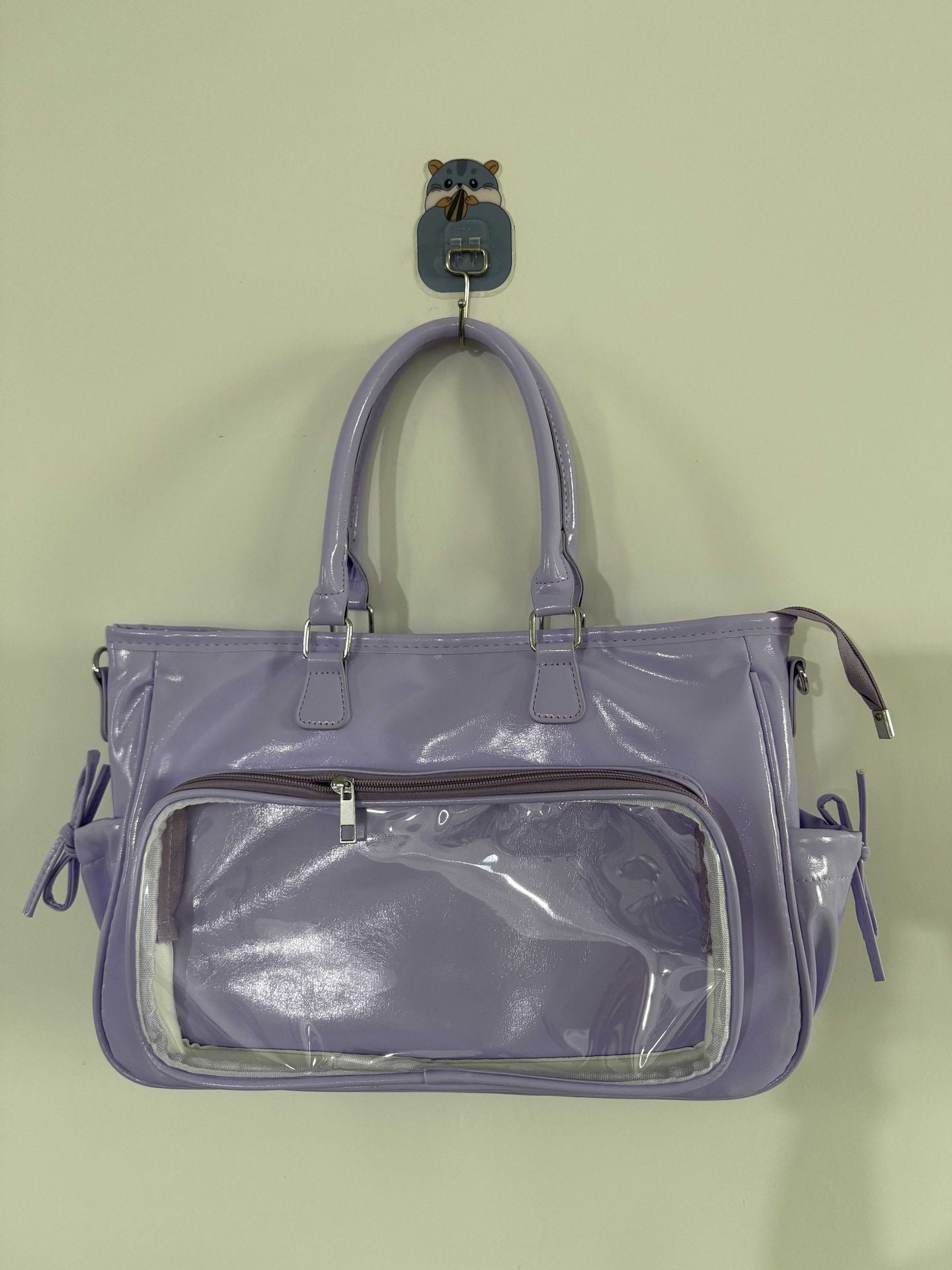 Glossy Concert Ita Tote Bag | 3-Way Large Capacity Uchiwa & Light Stick Holder