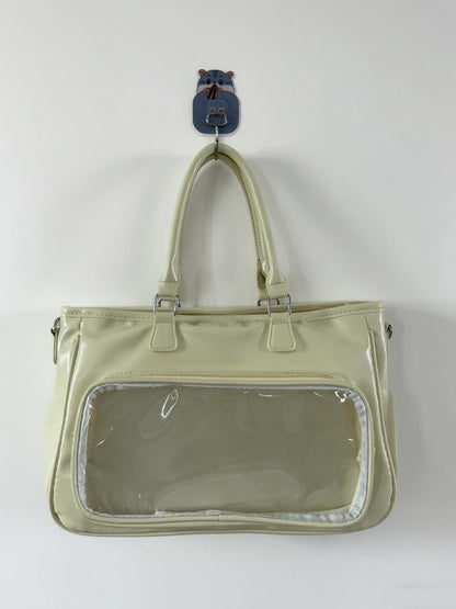 Glossy Concert Ita Tote Bag | 3-Way Large Capacity Uchiwa & Light Stick Holder