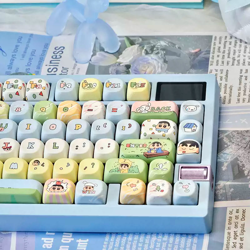 Crayon Shin-chan 120-Key MOA Profile PBT Keycap Set