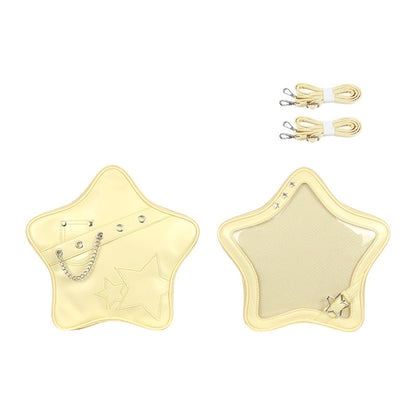 Kawaii Star Ita Bag PU Backpack Crossbody