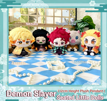 Demon Slayer: Kimetsu no Yaiba Tanjiro Kamado 12cm Sitting Posture Plush Doll Keychain