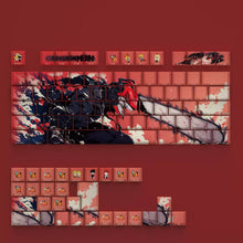 Denji Chainsaw Man Side-Printed Shine-Through PBT Keycap Set