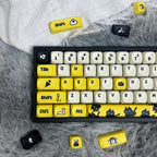 Doodle Sticker MOA PBT Keycap Set – 118 Keys