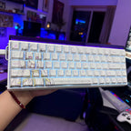 Frieren 2.0 Original Profile PBT Keycap Set with Transparent Accent Keys