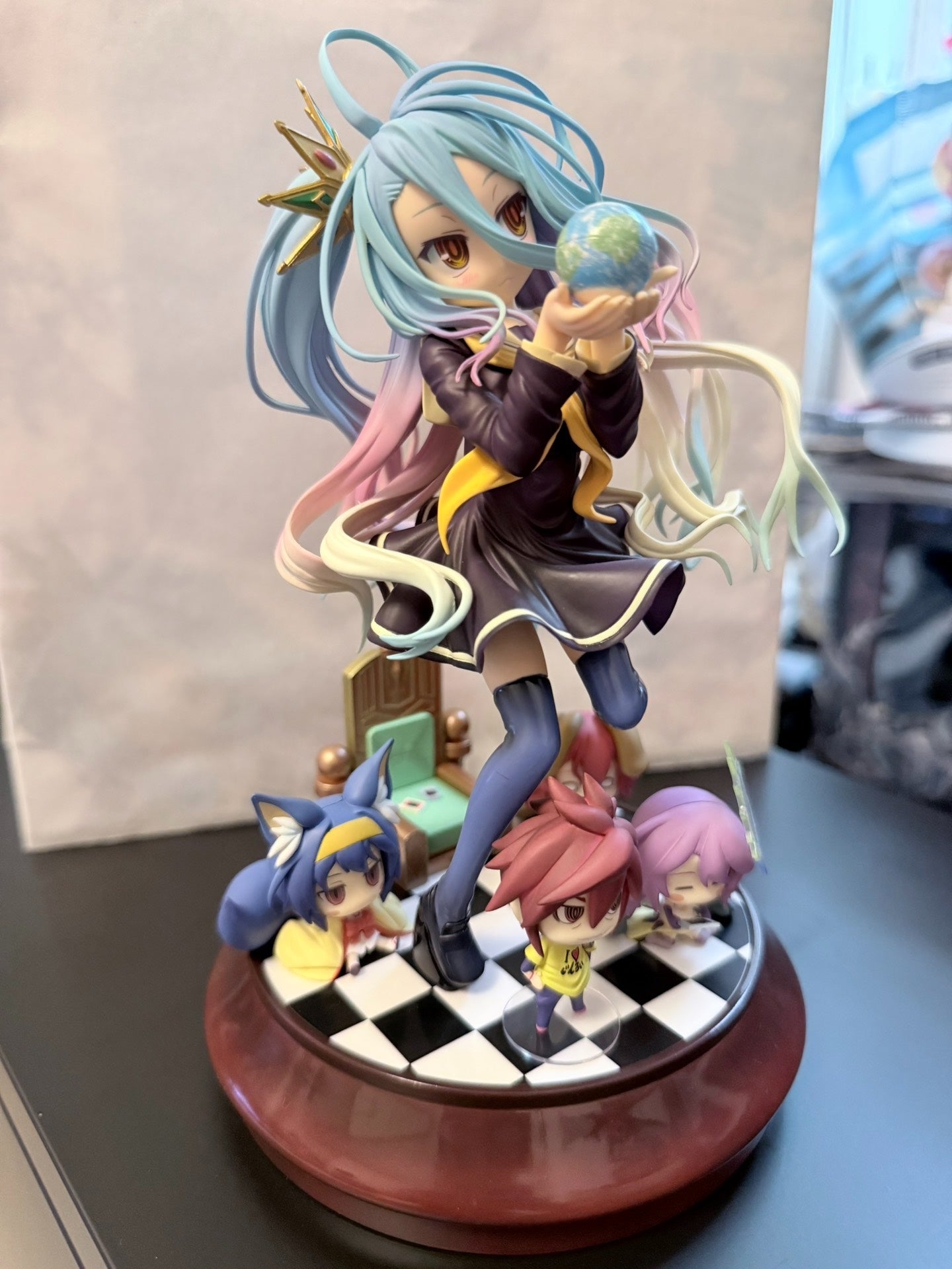 No Game No Life - Hatsuse Izuna - Jibril - Shiro - Sora - Stephanie Dola (1/7)