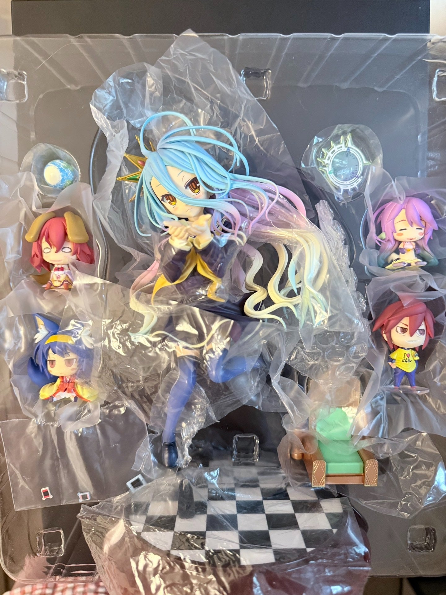 No Game No Life - Hatsuse Izuna - Jibril - Shiro - Sora - Stephanie Dola (1/7)
